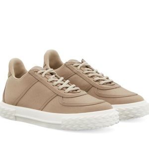 NIB Giuseppe Zanotti Blabber 2.0 Underground Beige Sneakers Women’s size 36